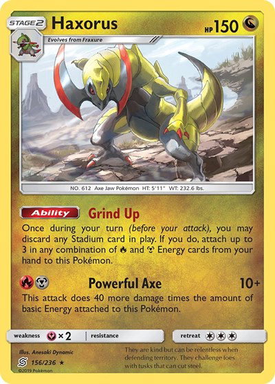 Haxorus 156/236 — Unified Minds
