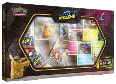 Detective Pikachu On the Case Figure Collection