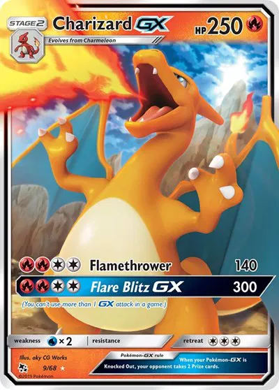 Charizard GX 9/68