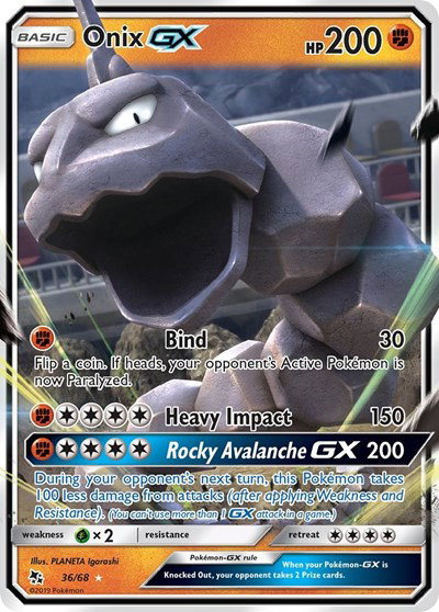 Onix GX 36/68 — Hidden Fates