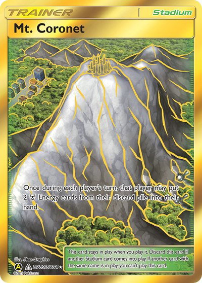 Mt. Coronet SV89/SV94 — Hidden Fates: Shiny Vault