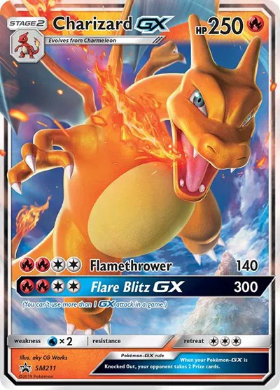Charizard GX SM211