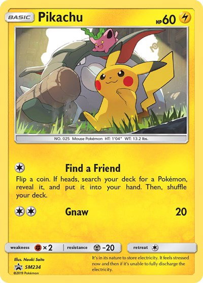 Pikachu SM234 — Sun & Moon Promo
