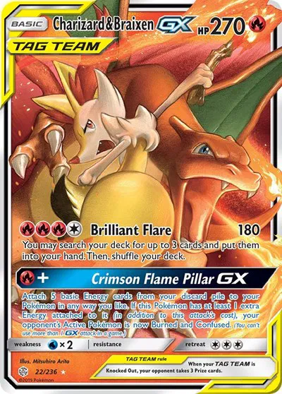 Glurak und Braixen GX 22/236