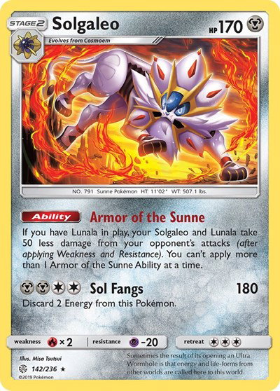 Solgaleo 142/236 — Cosmic Eclipse