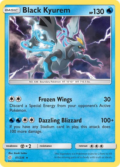 Black Kyurem 61/236 — Cosmic Eclipse