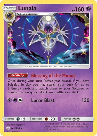 Lunala 102/236 — Cosmic Eclipse