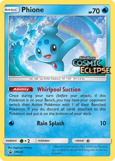 Phione (Prerelease) SM220 — Sun & Moon Promo