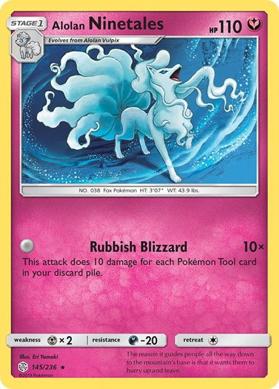 Alolan Ninetales 145/236 — Cosmic Eclipse