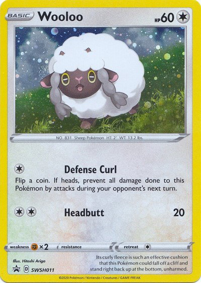 Wooloo SWSH011 — Sword & Shield Promo