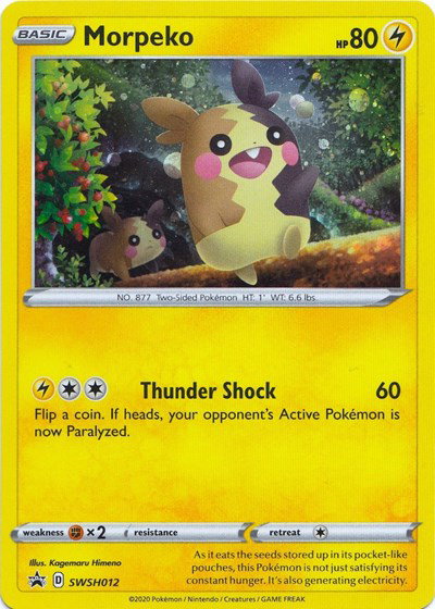 Morpeko SWSH012 — Sword & Shield Promo