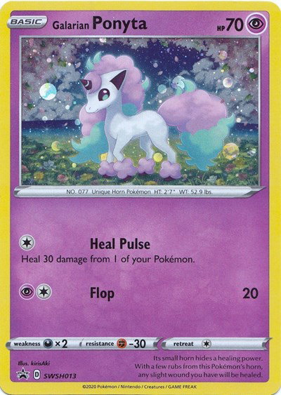 Galarian Ponyta SWSH013 — Sword & Shield Promo