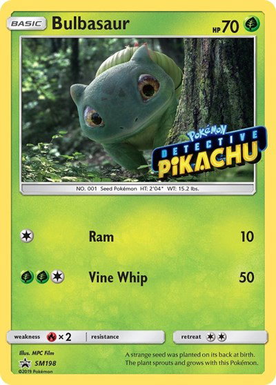 Bulbasaur SM198 — Sun & Moon Promo
