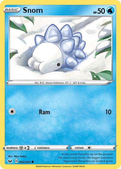 Snom 063/202 — Sword & Shield Base Set