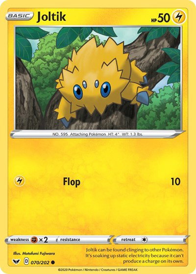 Joltik 070/202 — Sword & Shield Base Set