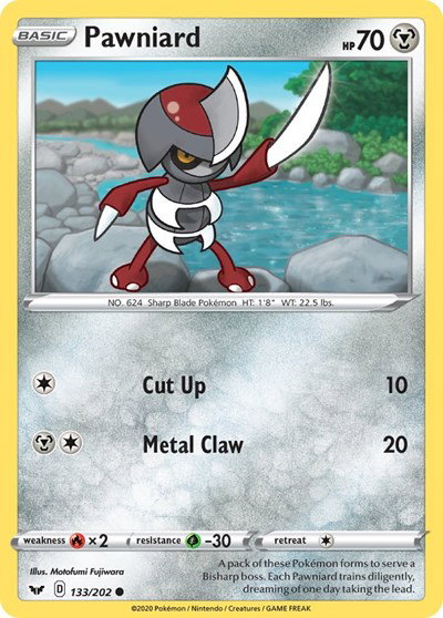 Pawniard 133/202 — Sword & Shield Base Set