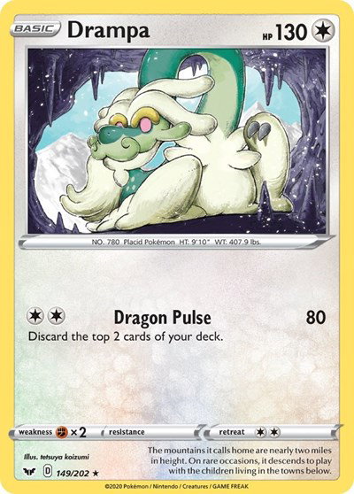 Drampa 149/202 — Sword & Shield Base Set