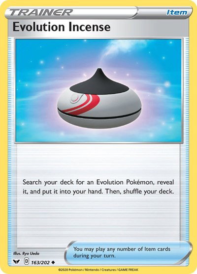 Evolution Incense 163/202 — Sword & Shield Base Set
