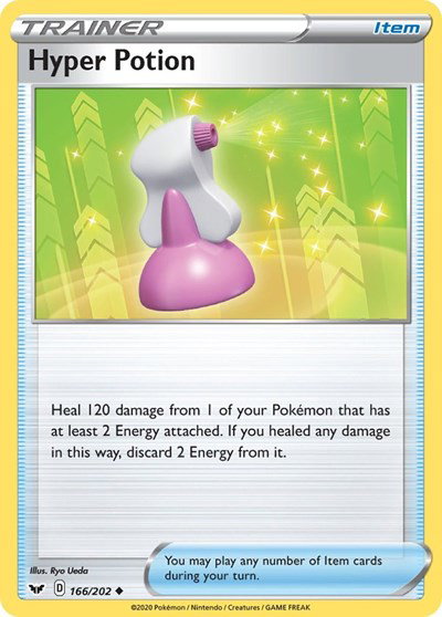 Hyper Potion 166/202 — Sword & Shield Base Set