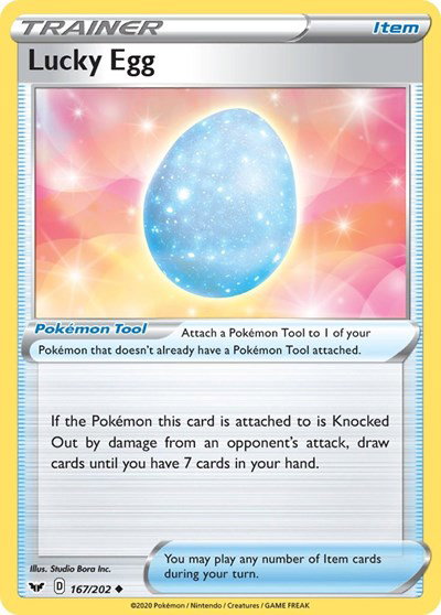Lucky Egg 167/202 — Sword & Shield Base Set
