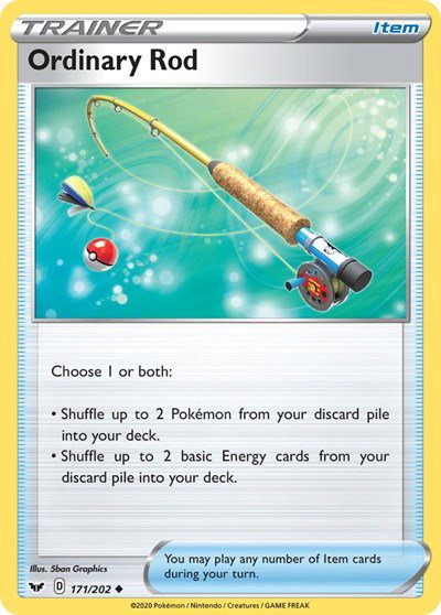 Ordinary Rod 171/202 — Sword & Shield Base Set