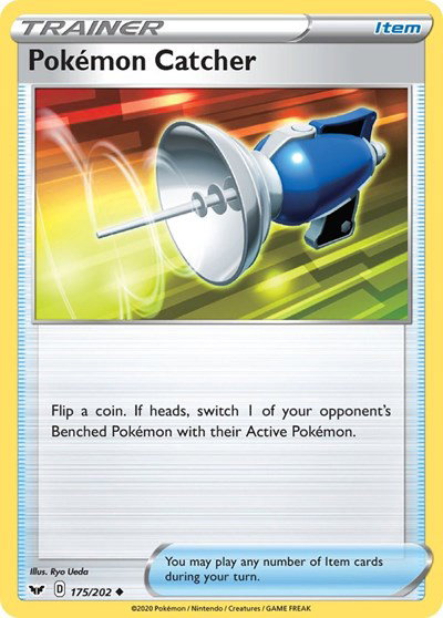 Pokemon Catcher 175/202 — Sword & Shield Base Set