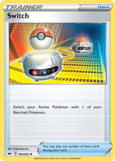 Switch 183/202 — Sword & Shield Base Set