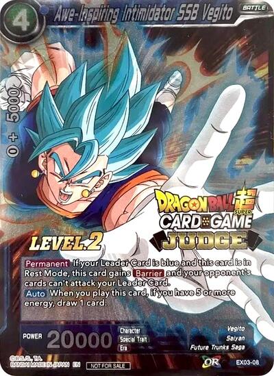 Judge Promotion Cards - Dragon Ball Super Card List and Prices Judge Promotion Cards - Dragon Ball Super Card List and Prices