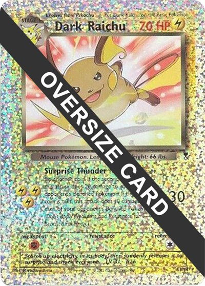Dark Raichu (Box Topper) 