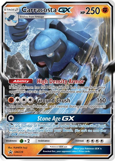 Carracosta GX SM239 — Sun & Moon Promo