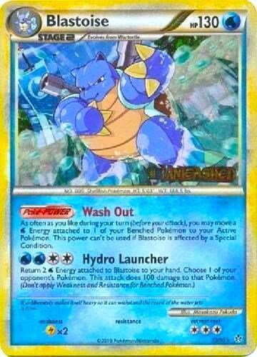Blastoise (Prerelease) 13/95 — HGSS Promos