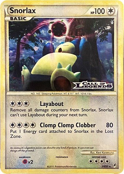 Snorlax (Prerelease) 