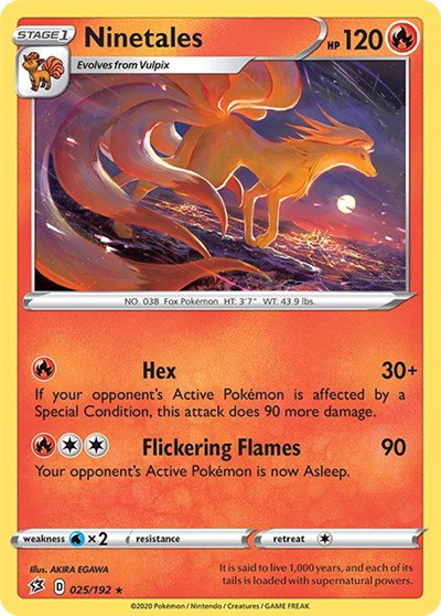 Ninetales 025/192 — Rebel Clash
