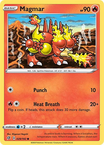 Magmar 029/192 — Rebel Clash