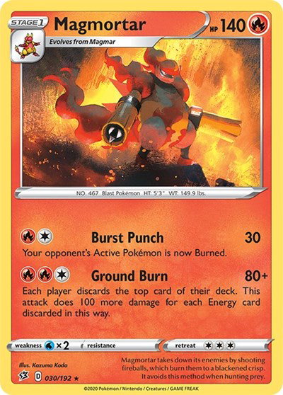 Magmortar 030/192 — Rebel Clash
