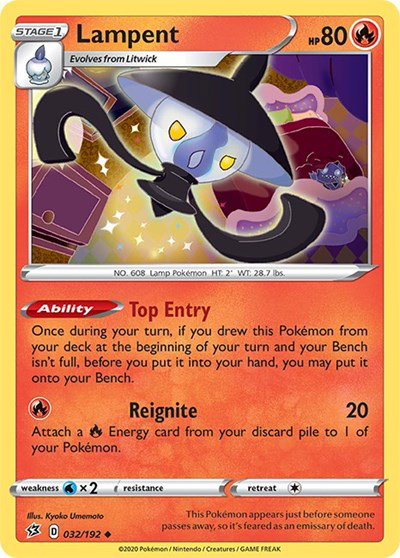 Lampent 032/192 — Rebel Clash