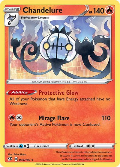 Chandelure 033/192 — Rebel Clash