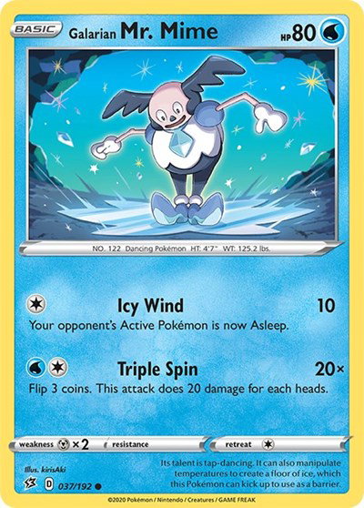 Galarian Mr. Mime 037/192 — Rebel Clash