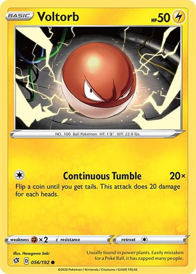 Voltorb 056/192 — Rebel Clash