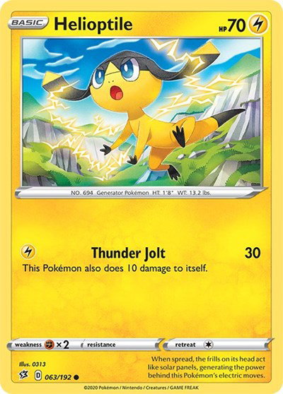 Helioptile 063/192 — Rebel Clash
