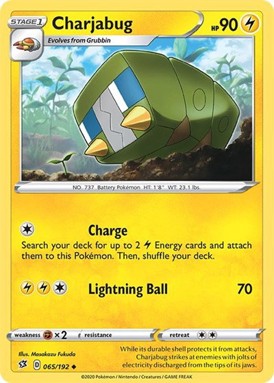 Charjabug 065/192 — Rebel Clash