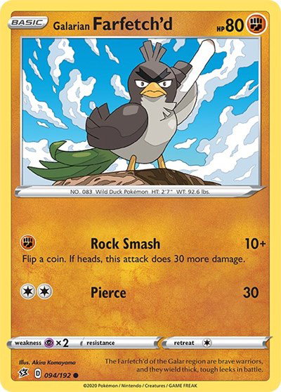 Galarian Farfetch'd 094/192 — Rebel Clash