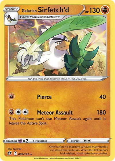 Galarian Sirfetch'd 095/192 — Rebel Clash