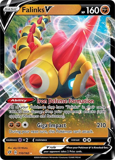 Falinks V 110/192 — Rebel Clash
