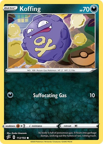 Koffing 112/192 — Rebel Clash
