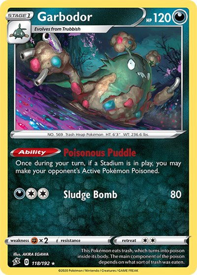 Garbodor 118/192 — Rebel Clash