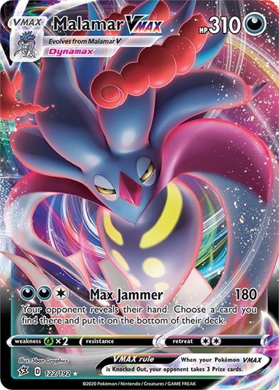 Malamar VMAX 122/192 — Rebel Clash