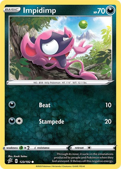 Impidimp 123/192 — Rebel Clash