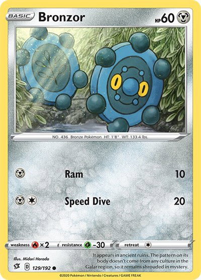 Bronzor 129/192 — Rebel Clash