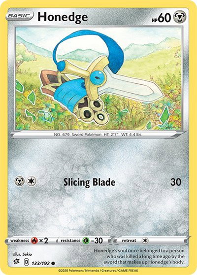 Honedge 133/192 — Rebel Clash